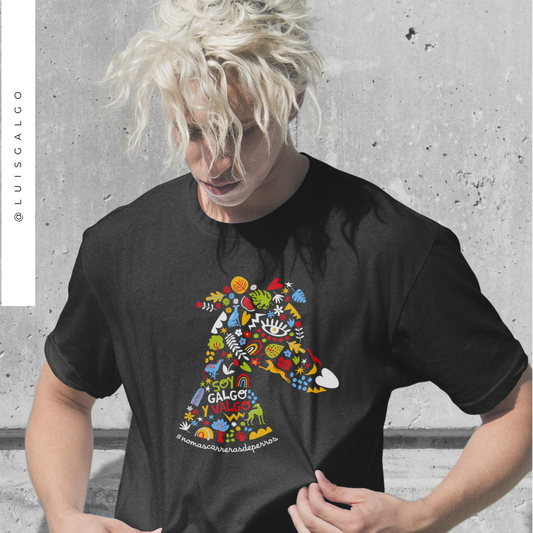 Polera Soy Galgo y Valgo Hombre