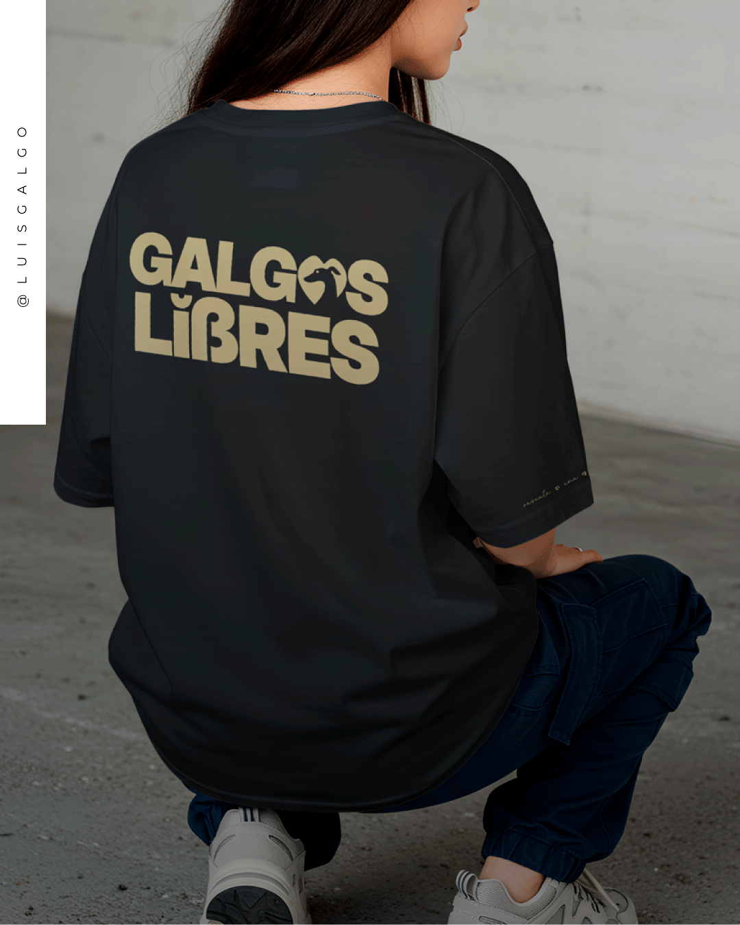 Polera “Galgos Libres”
